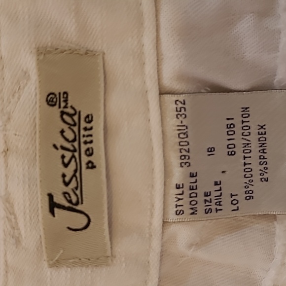 3/4 coton pants whit brodery - Picture 2 of 4